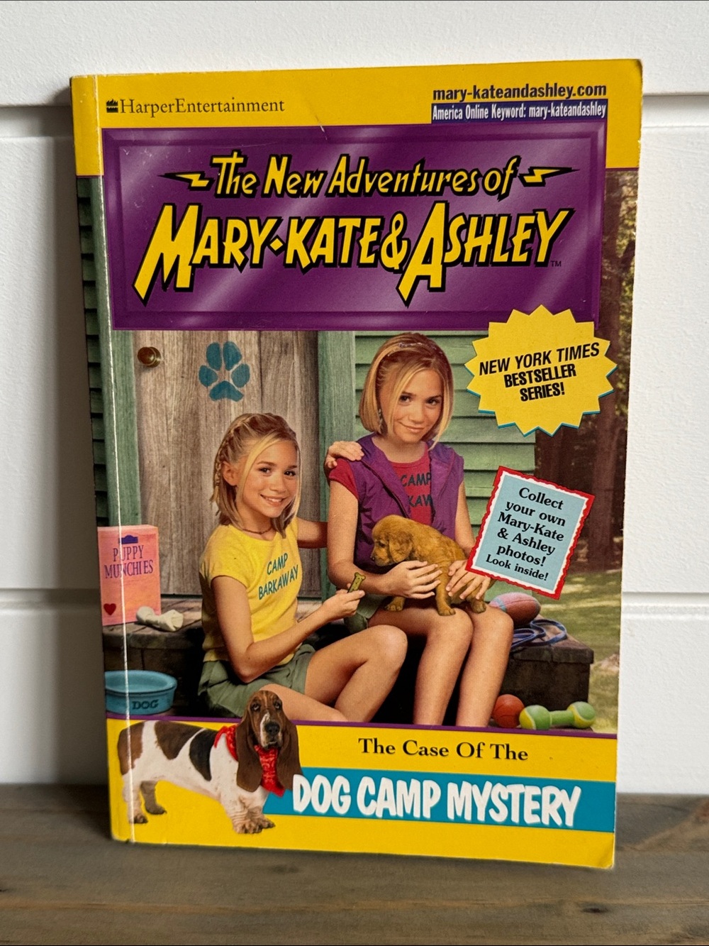 The New Adventures of Mary-Kate & Ashley #24: Dog Camp Mystery - Novel